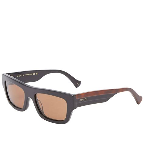 gucci sole uomo havana|Gucci Havana Sunglasses .